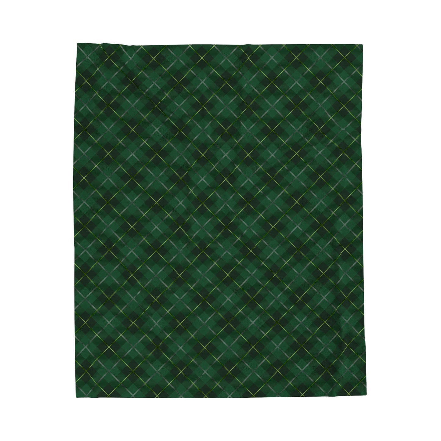 Firefighter Tartan Plush Blanket