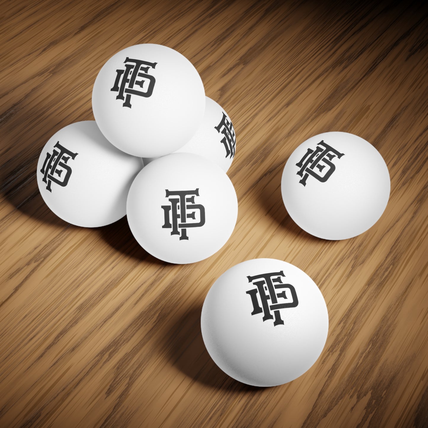 TFD Scramble Ping Pong Balls, 6 pcs