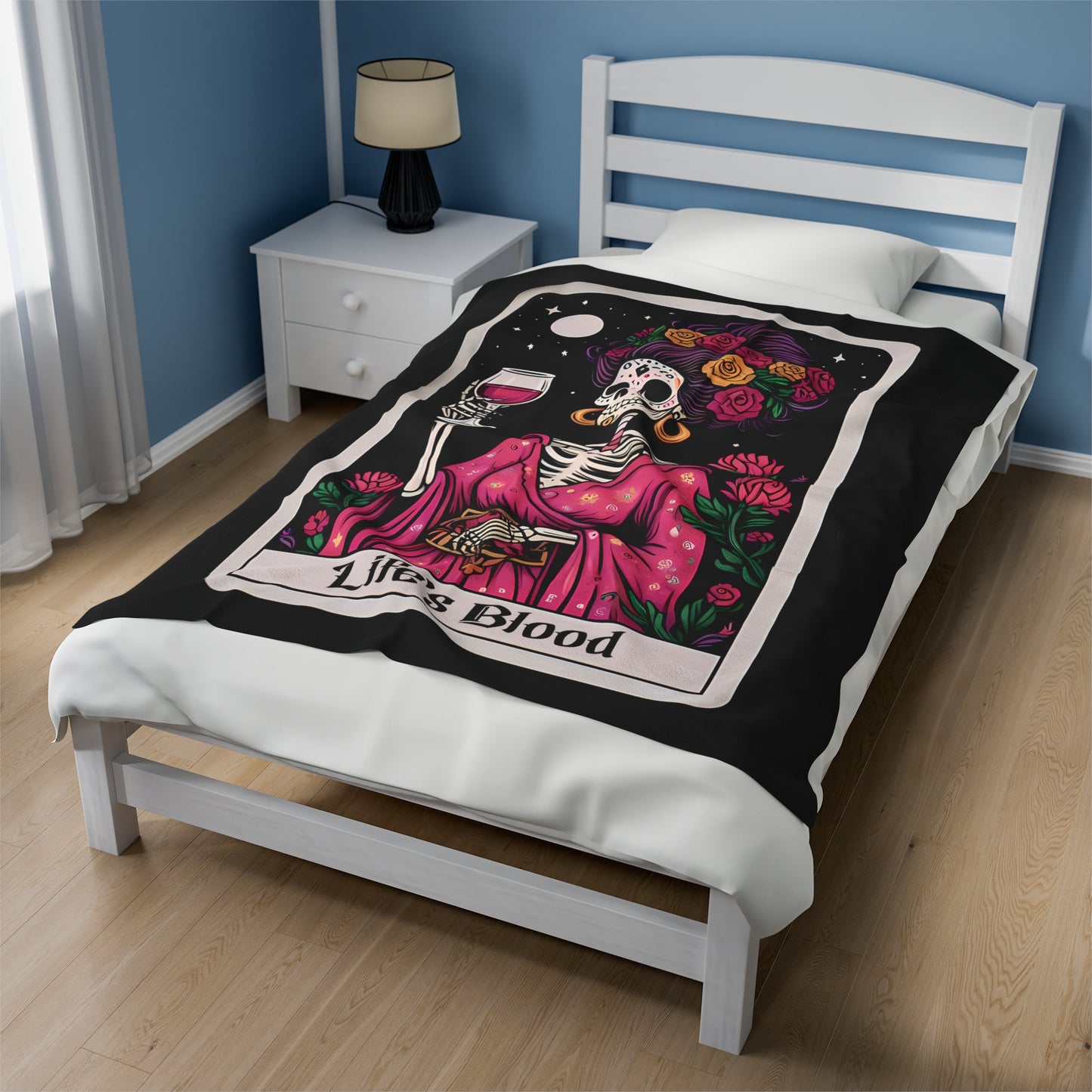 Life's Blood Plush Blanket