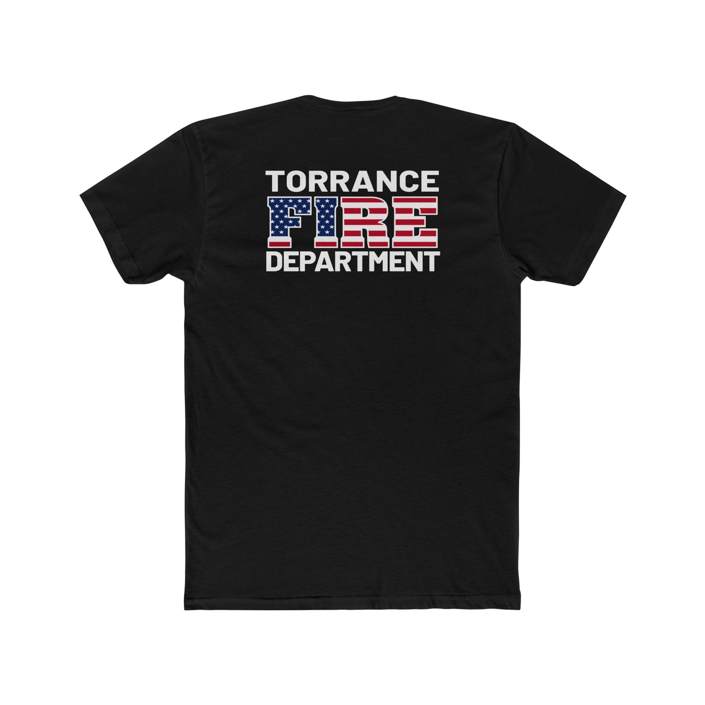 American Flag | Next Level Standard Cotton Crew Tee