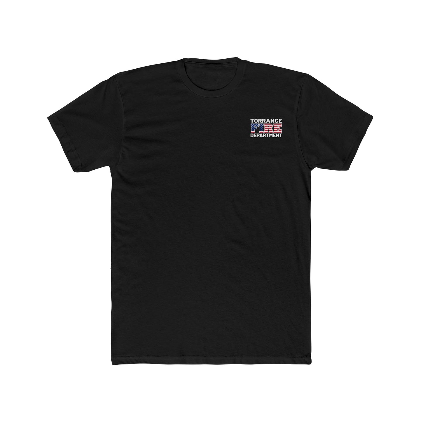 American Flag | Next Level Standard Cotton Crew Tee