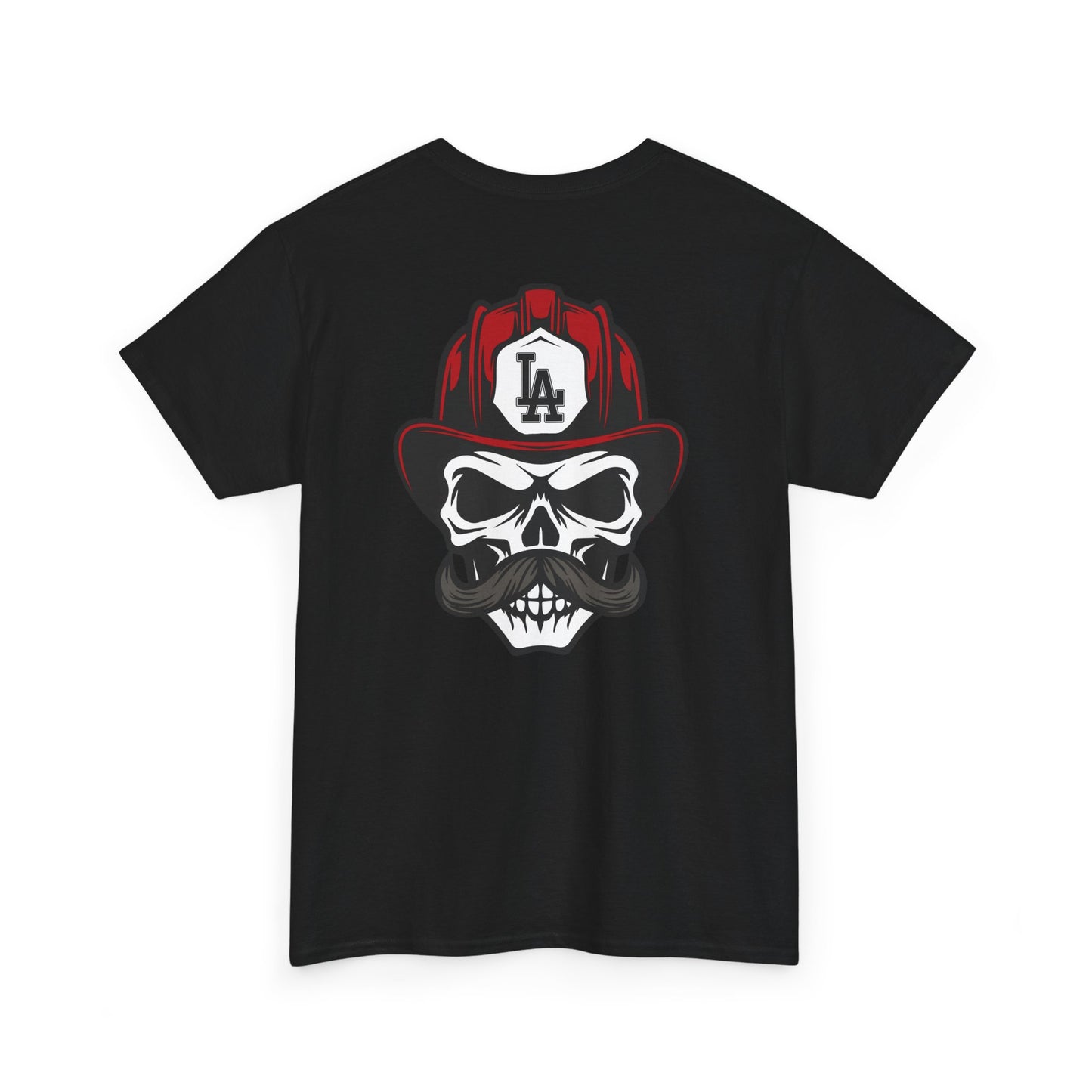 LA Firefighter Skull Graphic Tee
