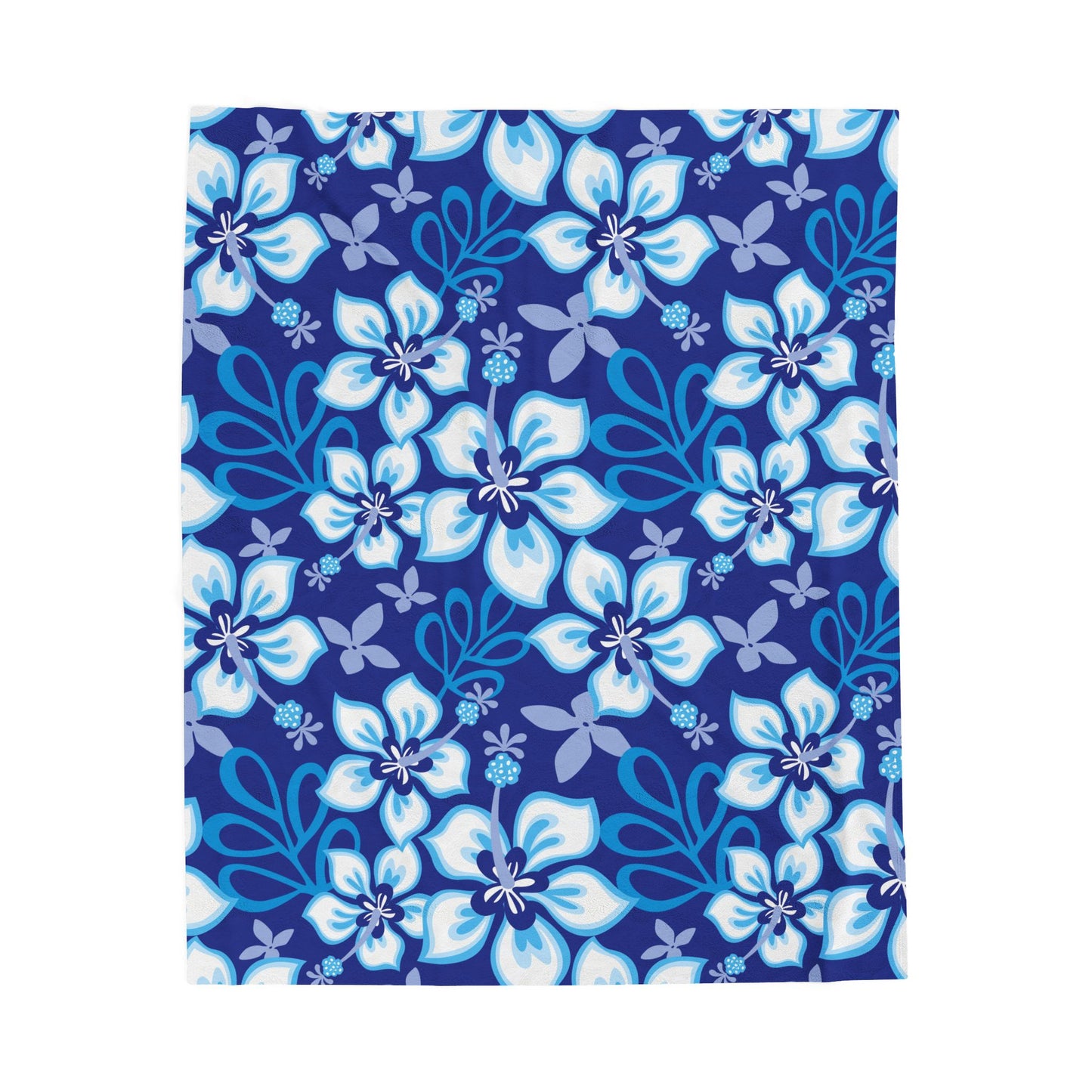 Floral Velveteen Plush Blanket - Cozy Home Decor