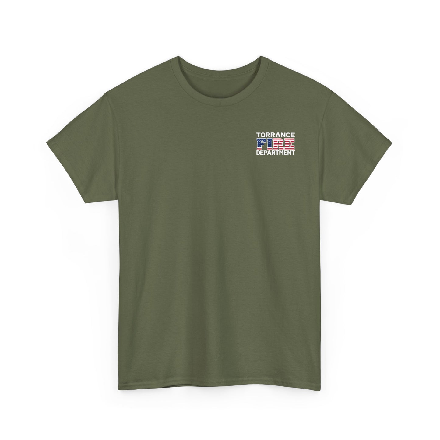 TFD American Flag - Standard Gildan Cotton Tee