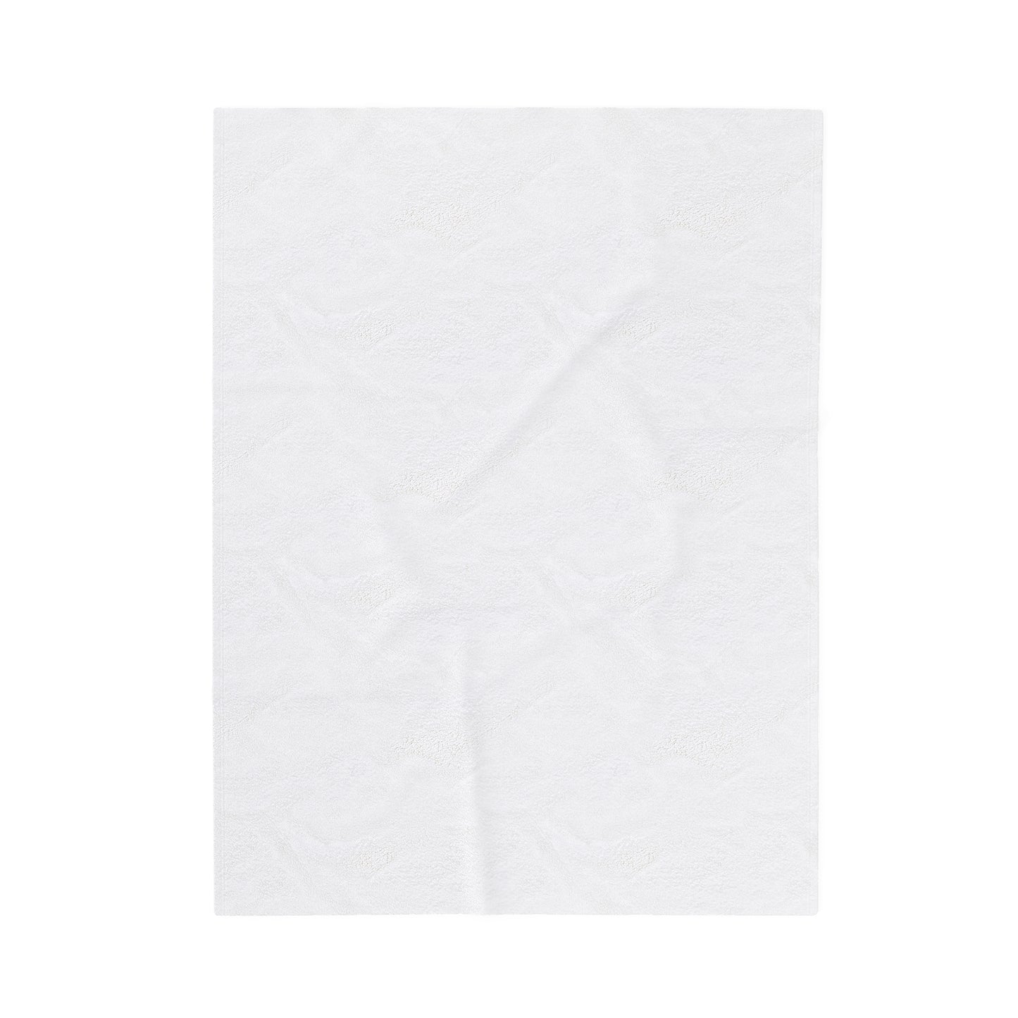Christmas Reindeer Plush Blanket - Grey