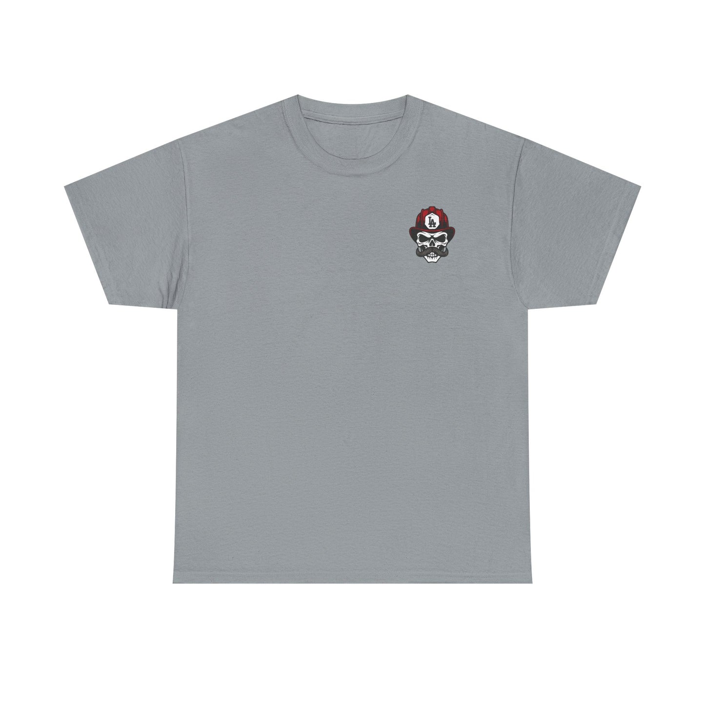 LA Firefighter Skull Graphic Tee