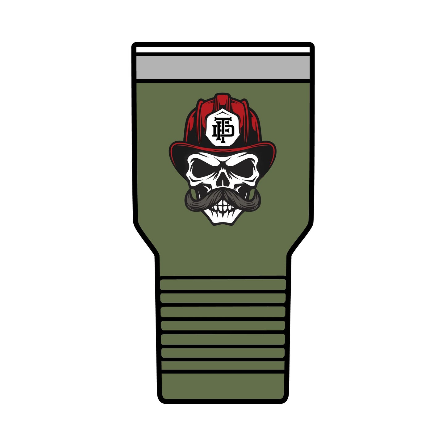 Mustache Insulated Tumbler, 30oz