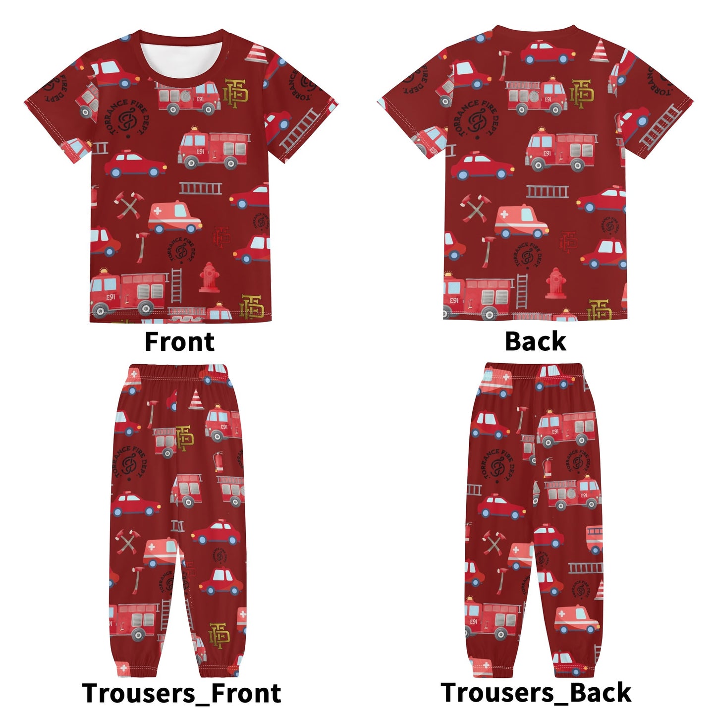 Childrens TFD PJs Set