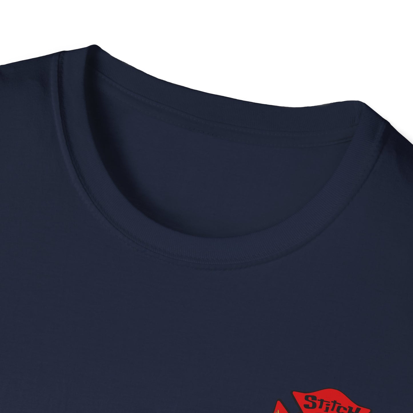 Lilo & Stitch Firefighter T-Shirt - Unisex Softstyle Tee for Rescue Lovers