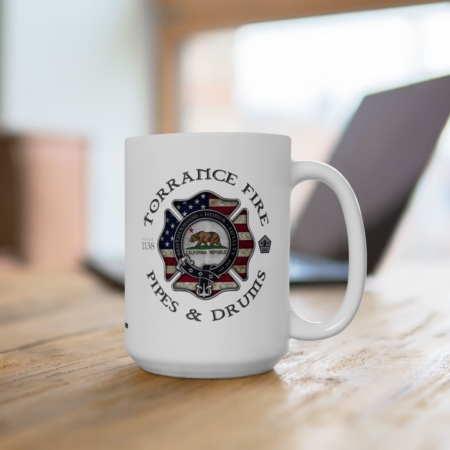 TFD Pipes and Drums Mug, (11oz, 15oz)