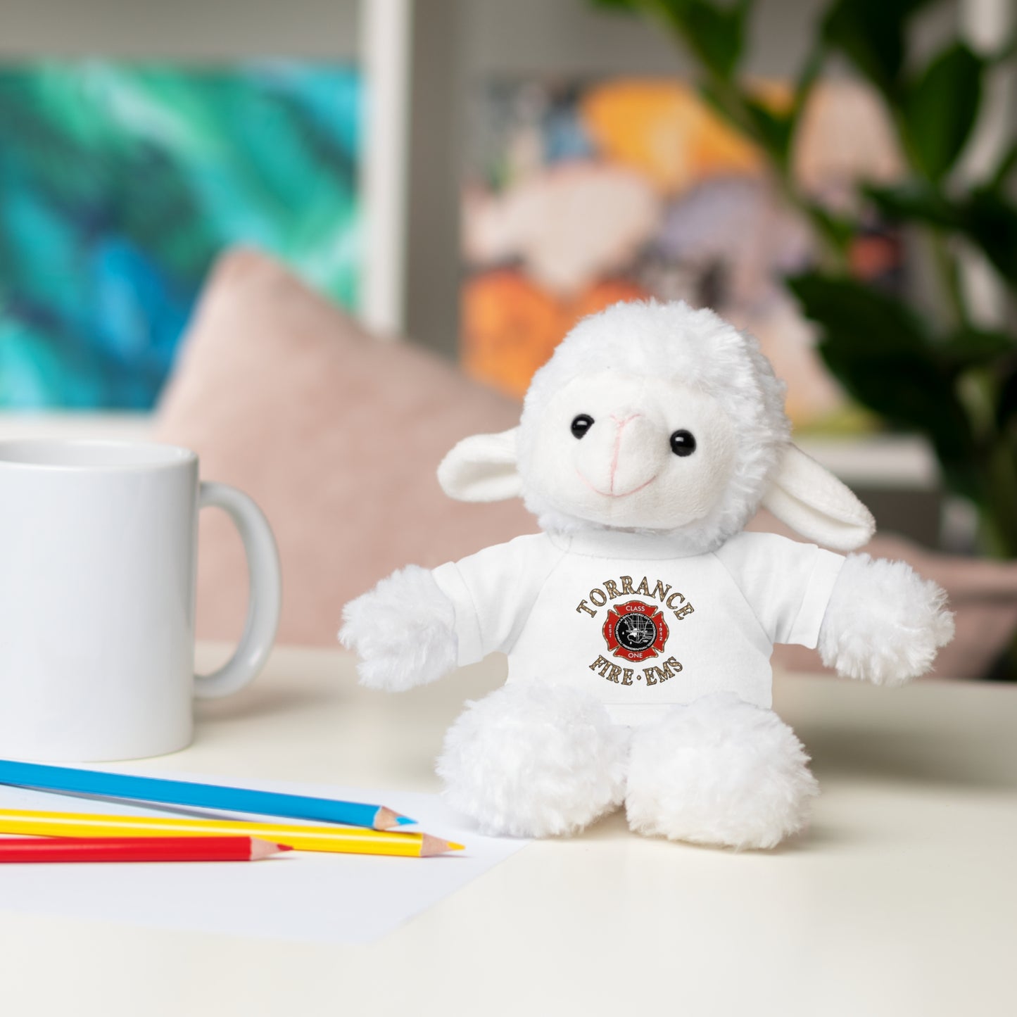 Torrance Fire Stuffed Animals with Tee