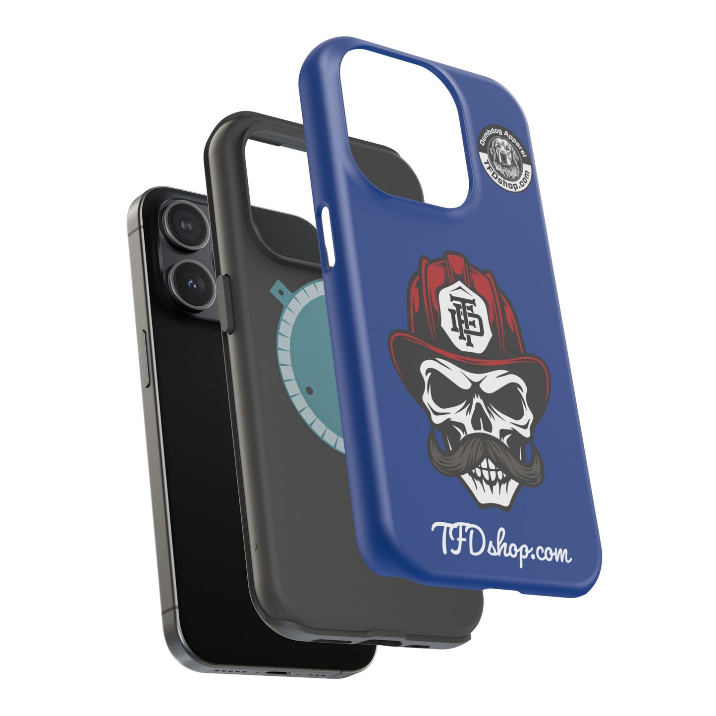 TFD Firefighter Skull Magnetic Phone Case - Tough & Stylish