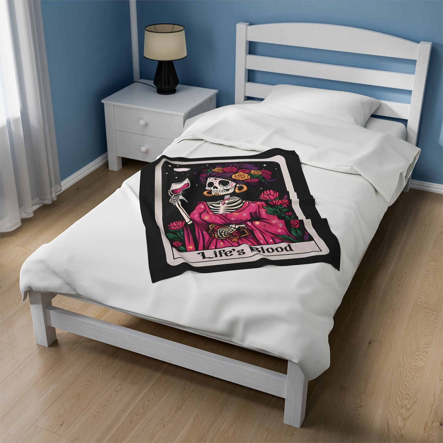 Life's Blood Plush Blanket