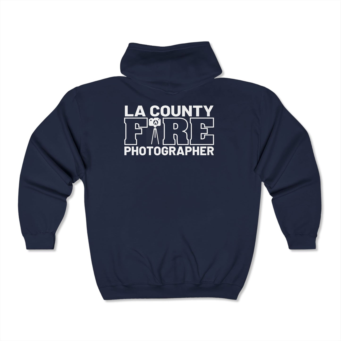 LA County Full Zip Hooded Sweatshirt