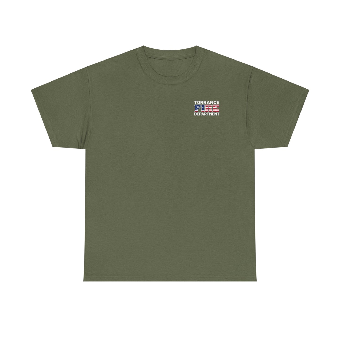 TFD American Flag - Standard Gildan Cotton Tee