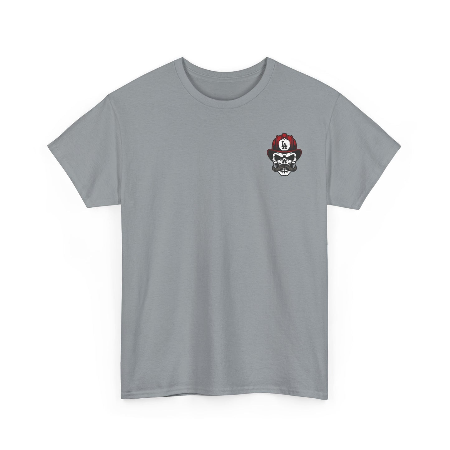 LA Firefighter Skull Graphic Tee