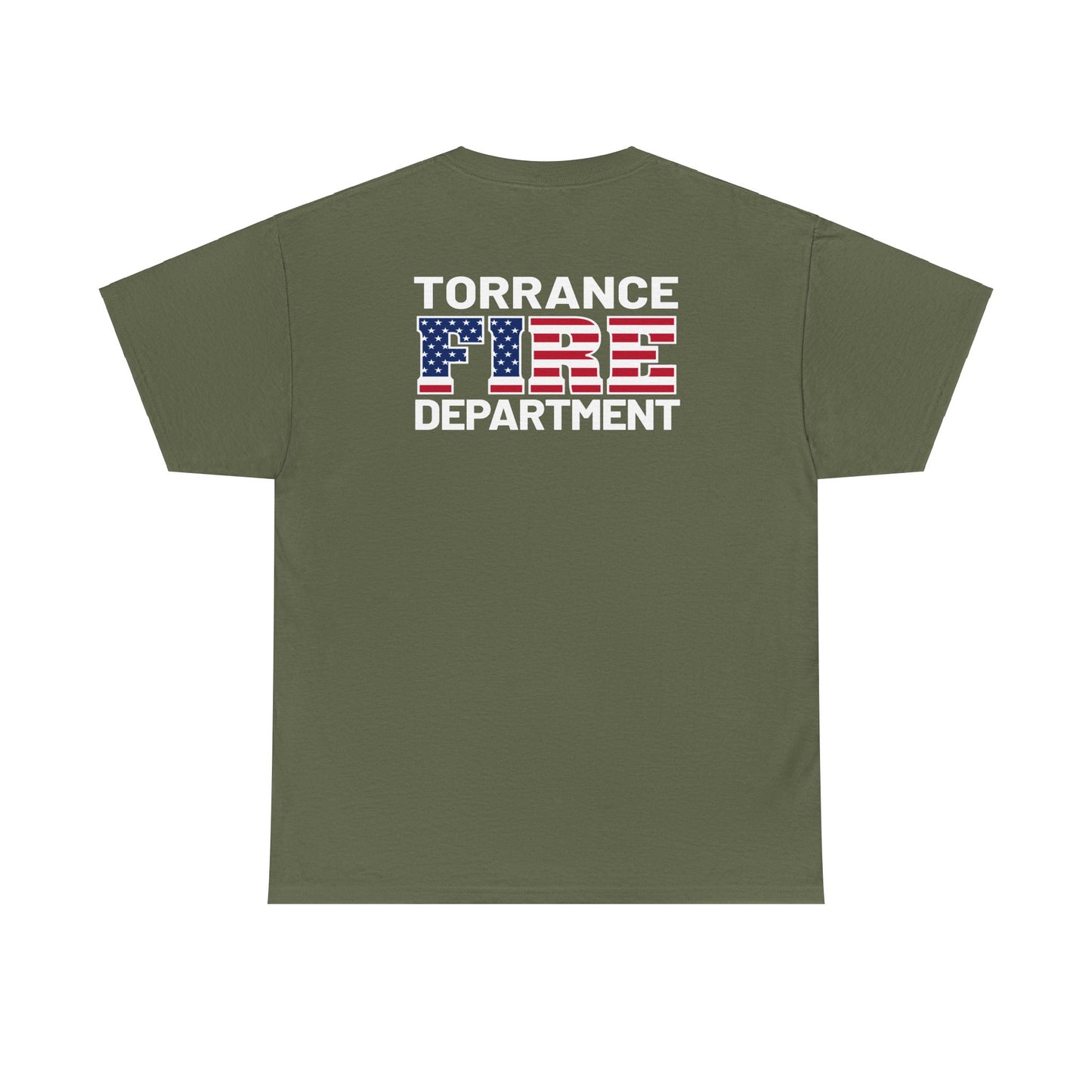 TFD American Flag - Standard Gildan Cotton Tee