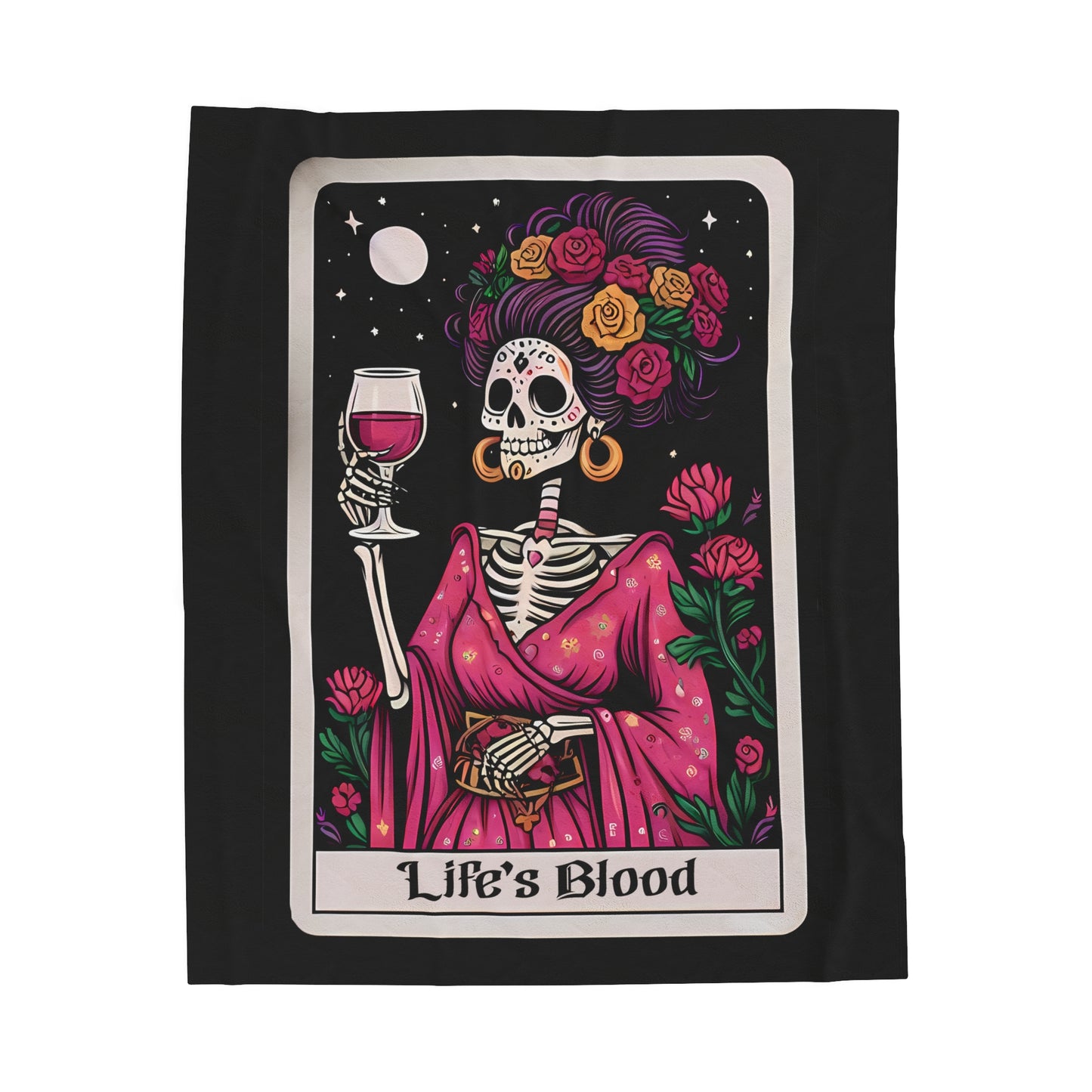 Life's Blood Plush Blanket