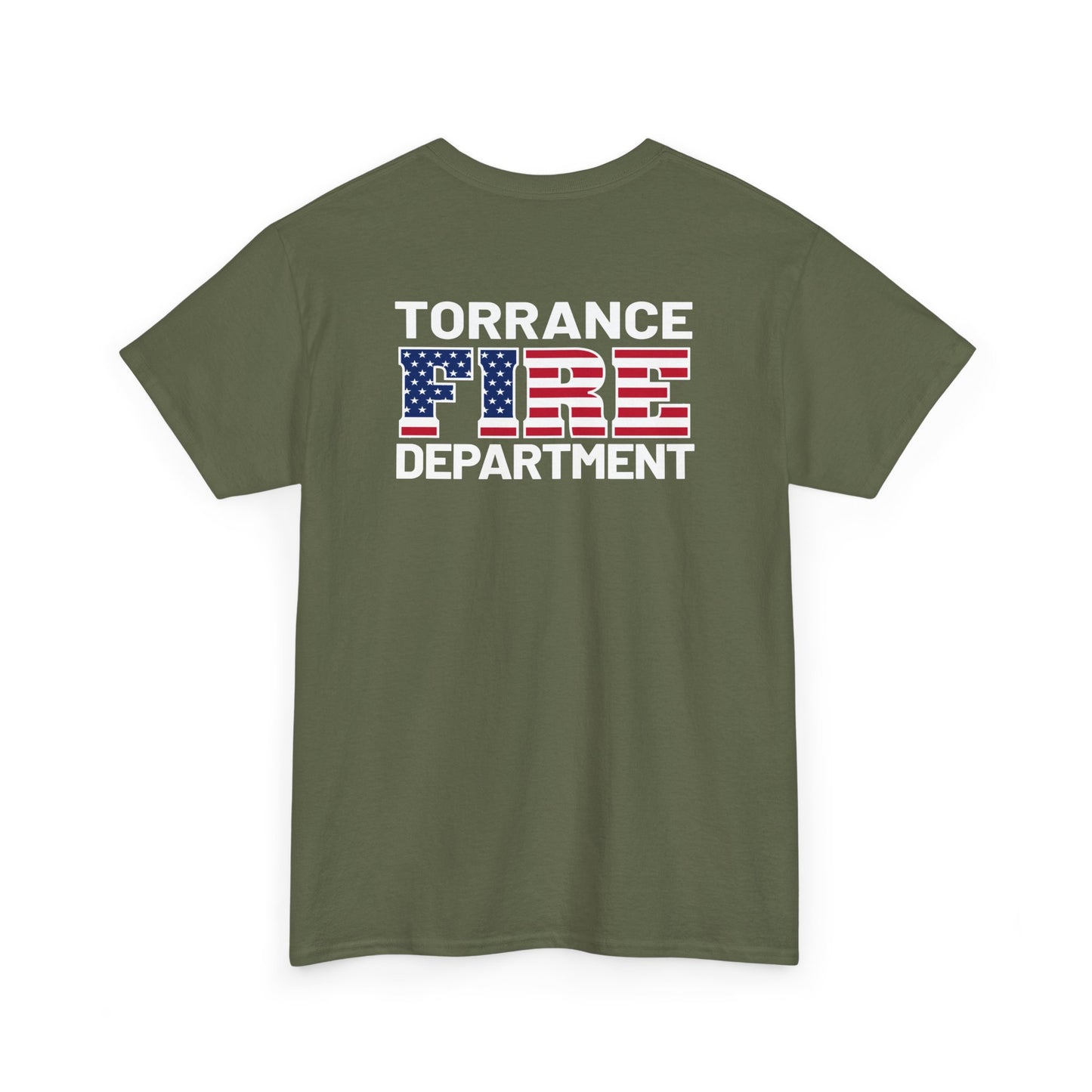 TFD American Flag - Standard Gildan Cotton Tee