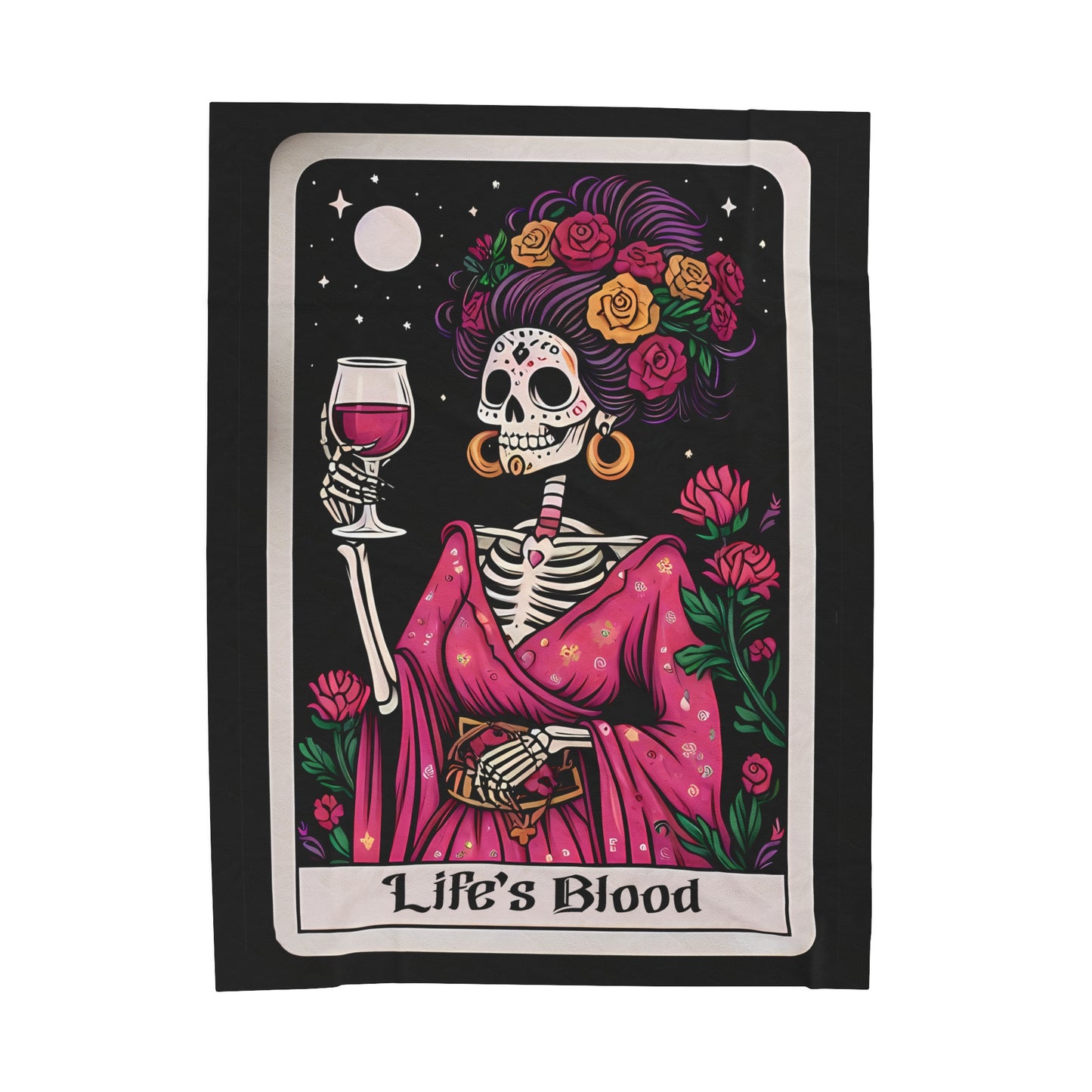 Life's Blood Plush Blanket