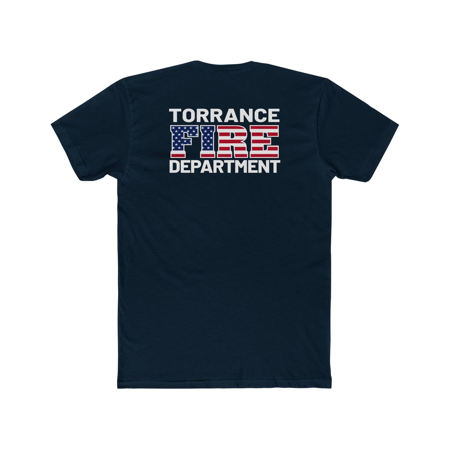 American Flag | Next Level Standard Cotton Crew Tee