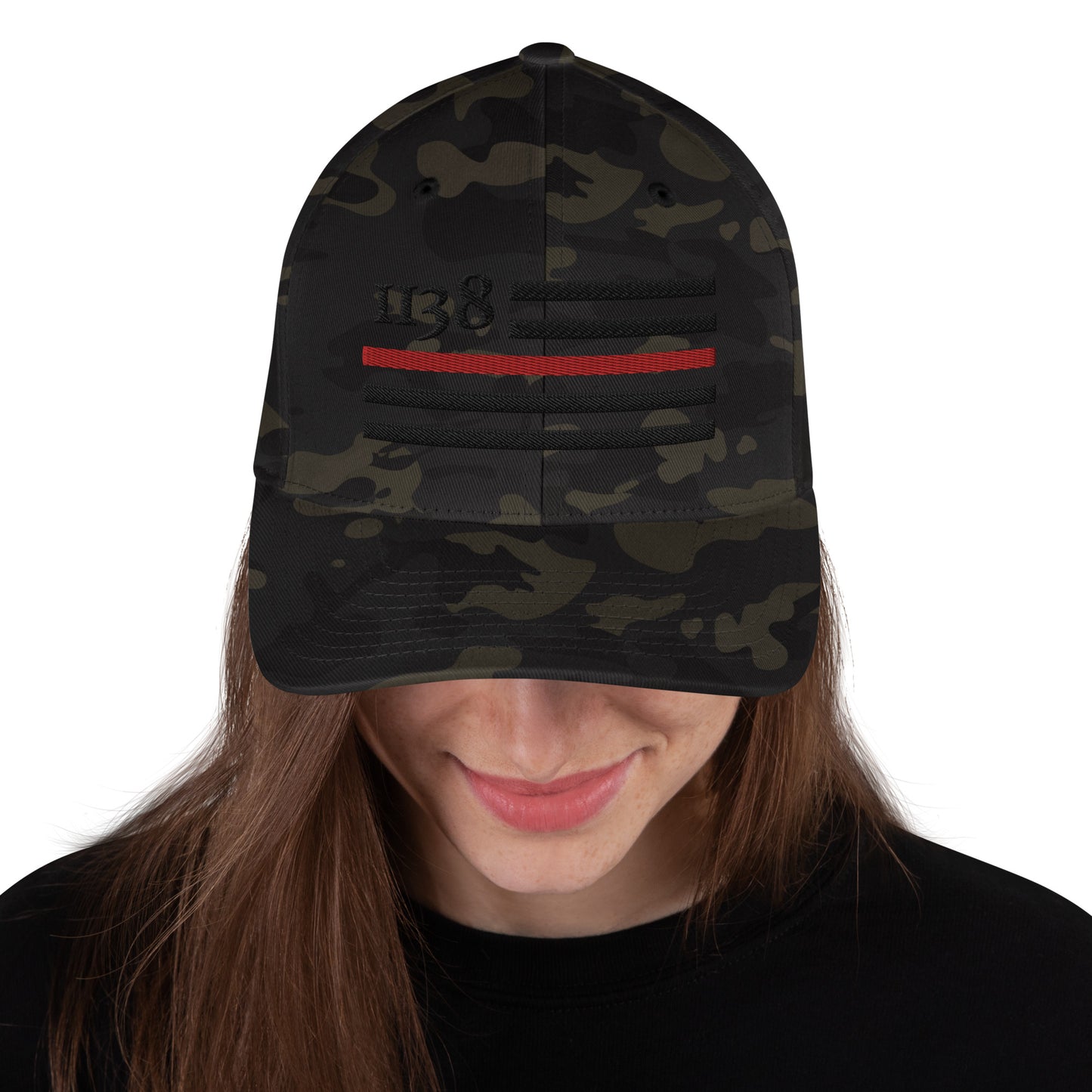 1138 Flag Flex Fit Camo Hat