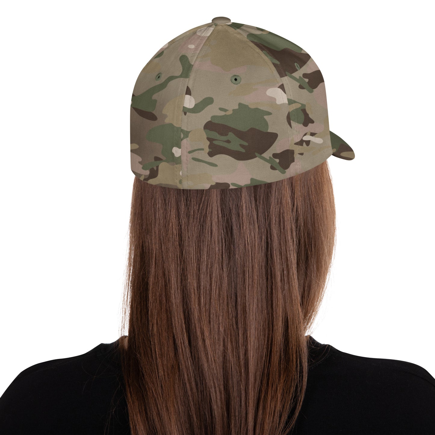 1138 Flag Flex Fit Camo Hat