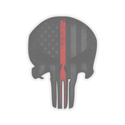 Punisher Red  Stickers