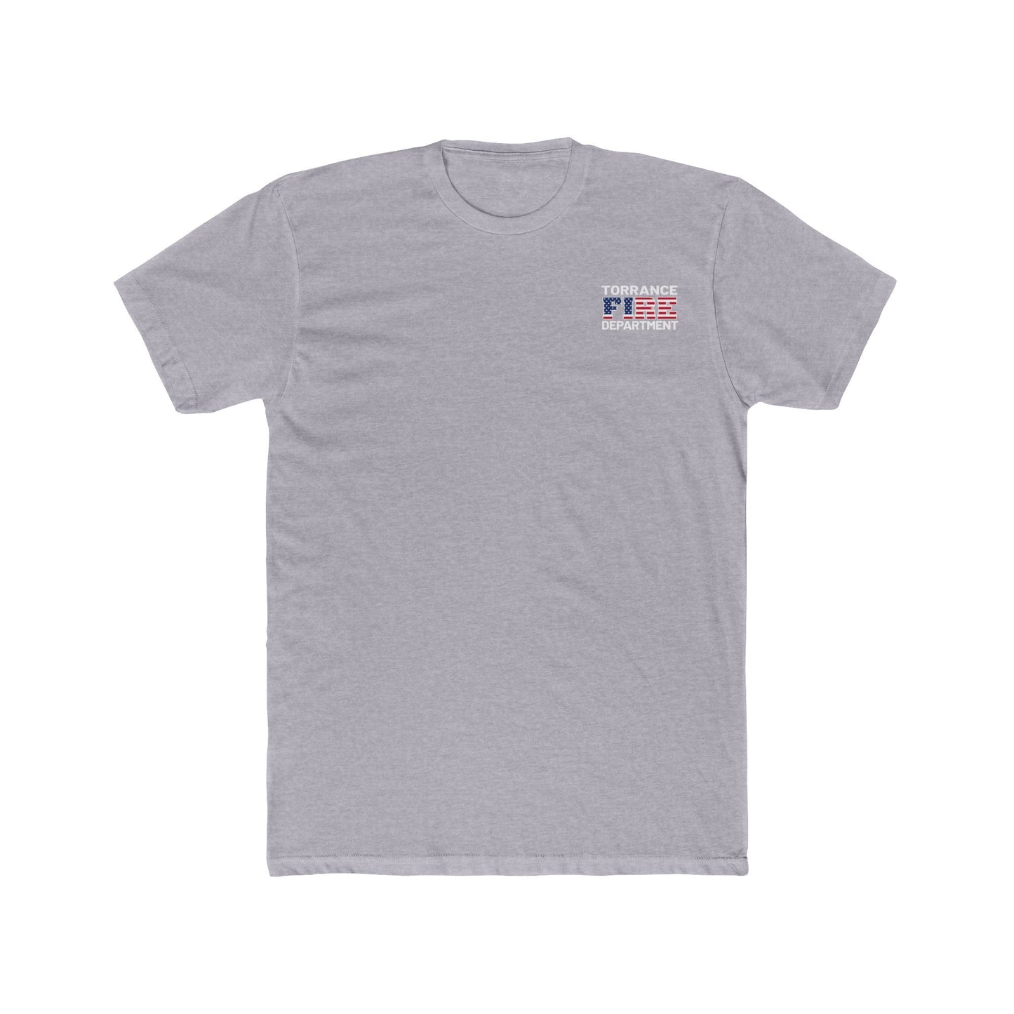 American Flag | Next Level Standard  Cotton Crew Tee