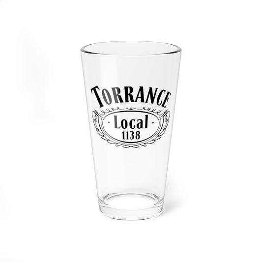 TFD JD Style Pint Glass, 16oz