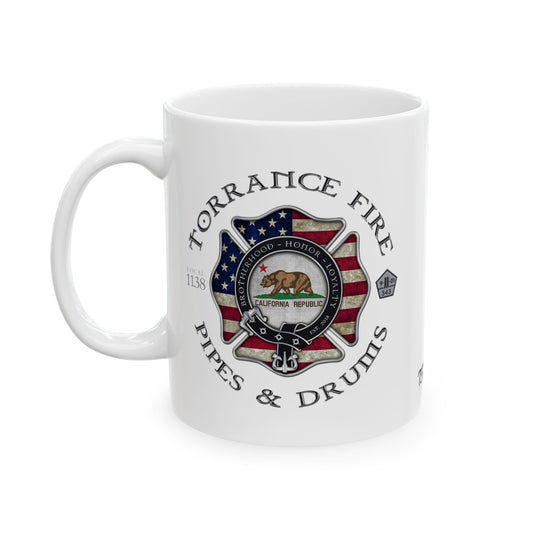 TFD Pipes and Drums Mug, (11oz, 15oz)