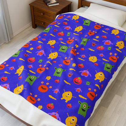Monsters Plush Blanket