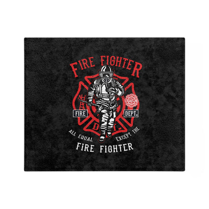 Fire Fighter  Microfiber Blanket