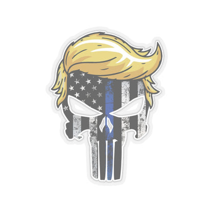 Trump Punisher - Blue Sticker