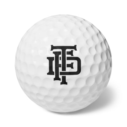 TFD Scramble Golf Balls, 6pcs