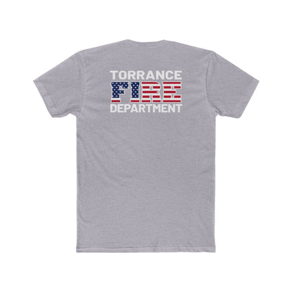 American Flag | Next Level Standard  Cotton Crew Tee